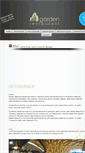 Mobile Screenshot of gardenrestaurant.cz